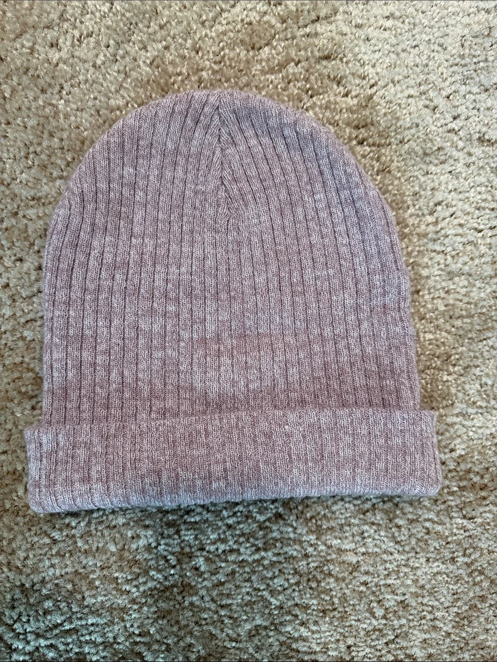 Neff Mauve Ribbed Knit Beanie